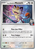 Team Rocket's Meowth 161/217 Common Ascended Heroes Pokémon card