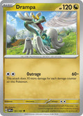 Drampa 161/197 Uncommon Obsidian Flames Pokémon card