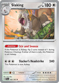 Slaking 162/193 Rare Paldea Evolved Pokémon card