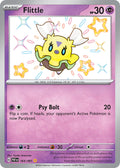 Flittle 164/091 Shiny Rare Paldean Fates Pokémon card