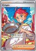 Crispin 164/142 Ultra Rare Stellar Crown Pokémon card