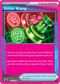 Unfair Stamp 165/167 Ace Spec Rare Twilight Masquerade Pokémon card