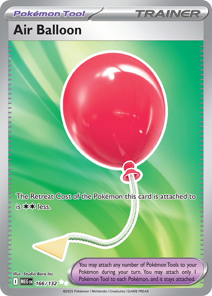 Air Balloon 166/132 Ultra Rare Mega Evolution Pokémon card