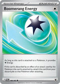 Boomerang Energy 166/167 Uncommon Twilight Masquerade Pokémon card