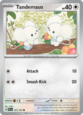 Tandemaus 167/193 Common Paldea Evolved Pokémon card