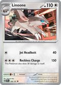 Linoone 168/197 Uncommon Obsidian Flames Pokémon card