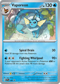 Vaporeon 168/SVP Promo Scarlet & Violet Promos Pokémon card