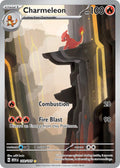 Charmeleon 169/165 Illustration Rare 151 Pokémon card