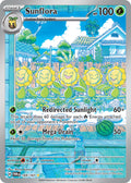 Sunflora 169/167 Illustration Rare Twilight Masquerade Pokémon card