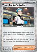 Team Rocket's Archer 170/182 Common Destined Rivals Pokémon card