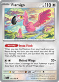 Flamigo 170/193 Rare Paldea Evolved Pokémon card
