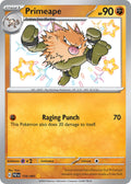 Primeape 170/091 Shiny Rare Paldean Fates Pokémon card