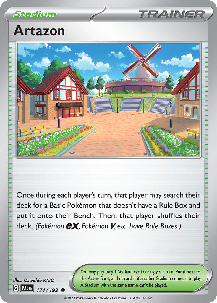 Artazon 171/193 Uncommon Paldea Evolved Pokémon card