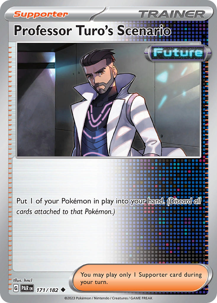 Professor Turo's Scenario 171/182 Uncommon Paradox Rift Pokémon card
