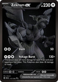 Zekrom EX 172/086 Black White Rare Black Bolt Pokémon card