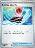 Energy Search 172/198 Common Scarlet & Violet Pokémon card