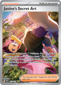 Janine's Secret Art 173/131 Special Illustration Rare Prismatic Evolutions Pokémon card