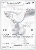 Reshiram EX 173/086 Black White Rare White Flare Pokémon card