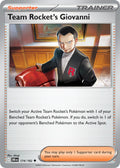 Team Rocket's Giovanni 174/182 Common Destined Rivals Pokémon card