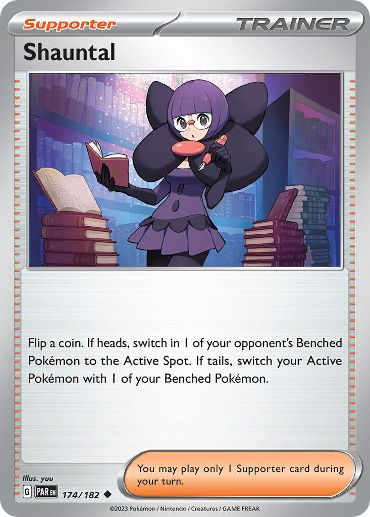 Shauntal 174/182 Uncommon Paradox Rift Pokémon card