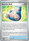 Snorlax Doll 175/182 Uncommon Paradox Rift Pokémon card