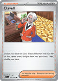 Clavell 177/193 Uncommon Paldea Evolved Pokémon card