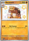 Naclstack 177/091 Shiny Rare Paldean Fates Pokémon card