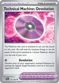 Technical Machine: Devolution 177/182 Uncommon Paradox Rift Pokémon card
