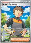 Brock's Scouting 179/159 Ultra Rare Journey Together Pokémon card