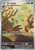 Omanyte 180/165 Illustration Rare 151 Pokémon card