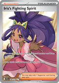 Iris's Fighting Spirit 180/159 Ultra Rare Journey Together Pokémon card