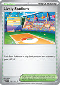 Lively Stadium 180/191 Common Surging Sparks Pokémon card