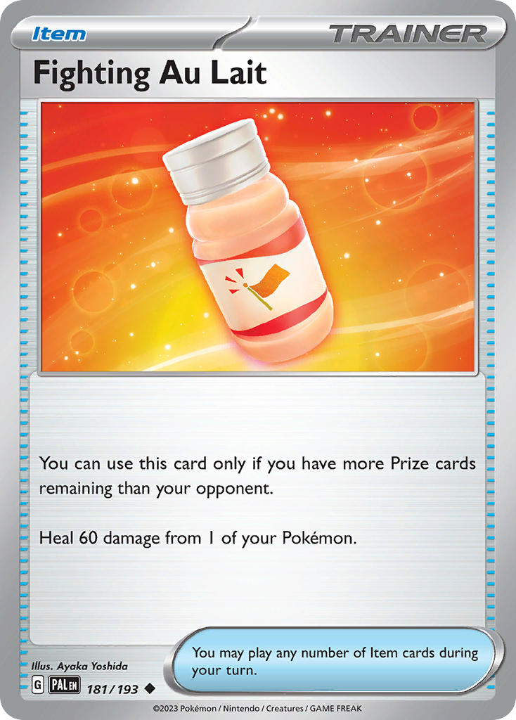 Fighting Au Lait 181/193 Uncommon Paldea Evolved Pokémon card