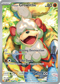 Hisuian Growlithe 181/167 Illustration Rare Twilight Masquerade Pokémon card