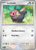 Lechonk 182/197 Common Obsidian Flames Pokémon card