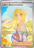 Lillie's Determination 184/132 Special Illustration Rare Mega Evolution Pokémon card
