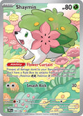 Shaymin 185/182 Illustration Rare Destined Rivals Pokémon card