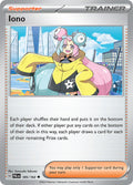 Iono 185/193 Uncommon Paldea Evolved Pokémon card