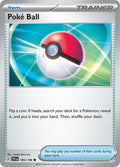 Poké Ball 185/198 Common Scarlet & Violet Pokémon card