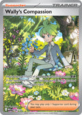 Wally's Compassion 186/132 Special Illustration Rare Mega Evolution Pokémon card