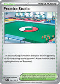 Practice Studio 186/193 Uncommon Paldea Evolved Pokémon card