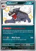 Mabosstiff 188/091 Shiny Rare Paldean Fates Pokémon card