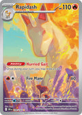 Rapidash 189/182 Illustration Rare Destined Rivals Pokémon card
