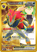 N's Zoroark EX 189/159 Hyper Rare Journey Together Pokémon card
