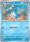 Brionne 019/084 Pitch Black Pokémon card