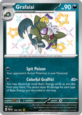 Grafaiai 190/091 Shiny Rare Paldean Fates Pokémon card