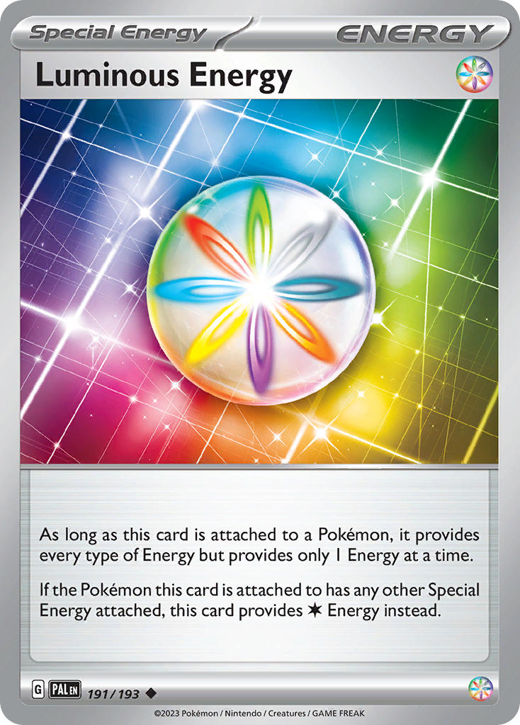 Luminous Energy 191/193 Uncommon Paldea Evolved Pokémon card