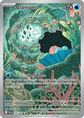 Clamperl 195/182 Illustration Rare Destined Rivals Pokémon card