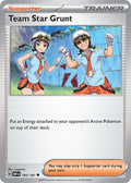 Team Star Grunt 195/197 Uncommon Obsidian Flames Pokémon card
