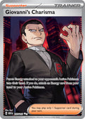 Giovanni's Charisma 197/165 Ultra Rare 151 Pokémon card
